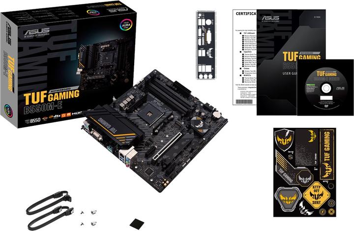 Immagine prodotto ASUS TUF Gaming B550M-E (AM4, AMD B550, mATX)