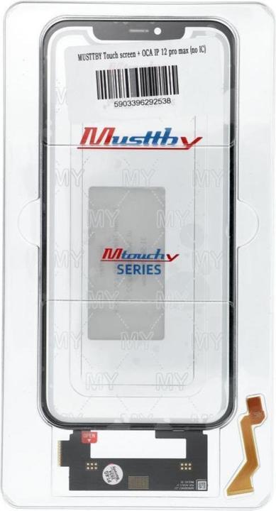 Actual product image Samsung Consumables! Musttby MUSTTBY Touch screen + OCA IPHONE12 pro max (no IC) (iPhone 12 Pro Max)