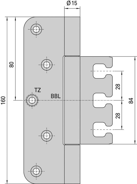 Image du produit Simonswerk Bandes d'objets VARIANT VX 7729/160 PLANUM