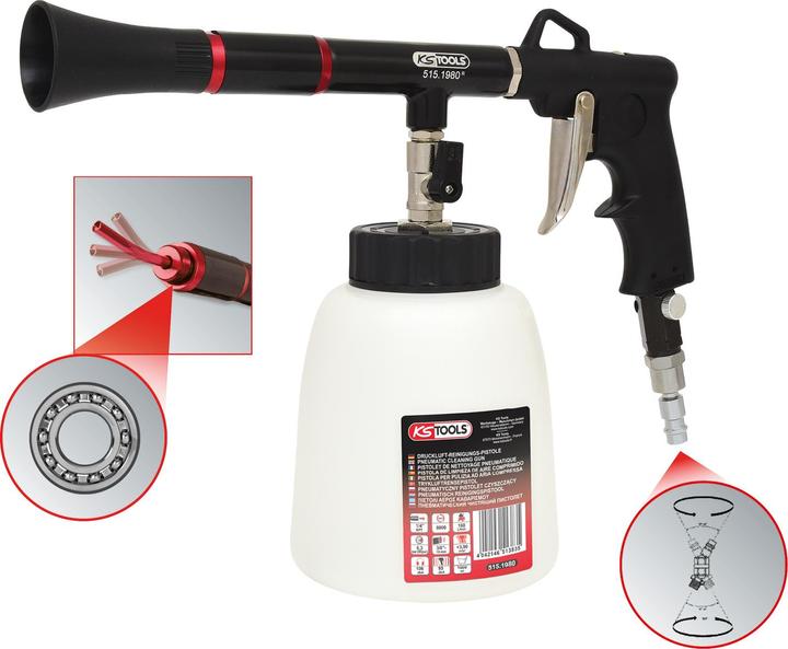 Actual product image KS Tools Compressed air cleaning gun