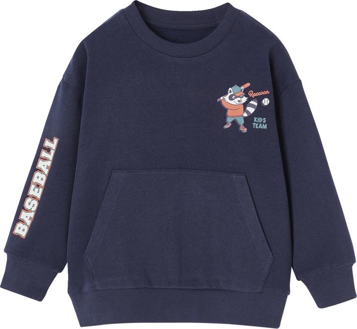 Vertbaudet Jungen Sweatshirt mit Rundhals und Recycling-Polyester (86)