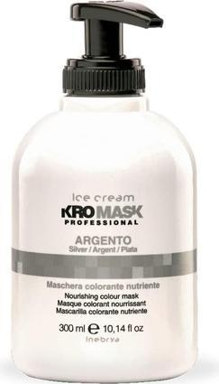 Produktbild Inebrya Ice Cream Kromask Professional Nourishing Colour Mask Silver - Nutritious Hair Mask (300 ml)