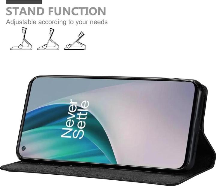 Produktbild Cadorabo Book Invisible Magnet Cover (OnePlus Nord N100)