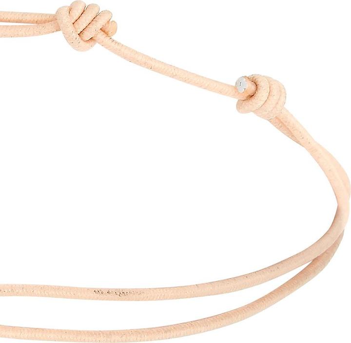 Image du produit Elli Bracelet Trèfle Porte-bonheur Talisman Mojo 925 Argent (17 cm, Pas de pierre, Argent 925 sterling or rose, Bande élastique)