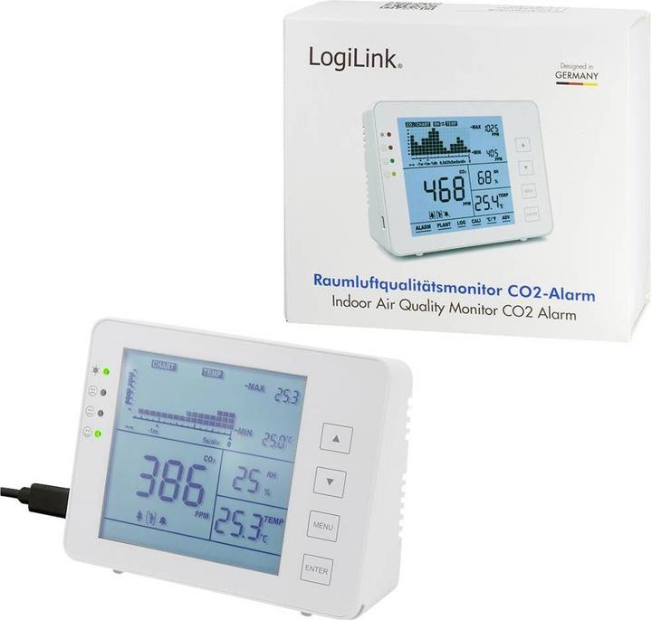 Produktbild LogiLink CO2-Messgerät