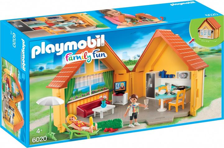 Playmobil Aufklapp-Ferienhaus (6020, Playmobil Summer Fun)