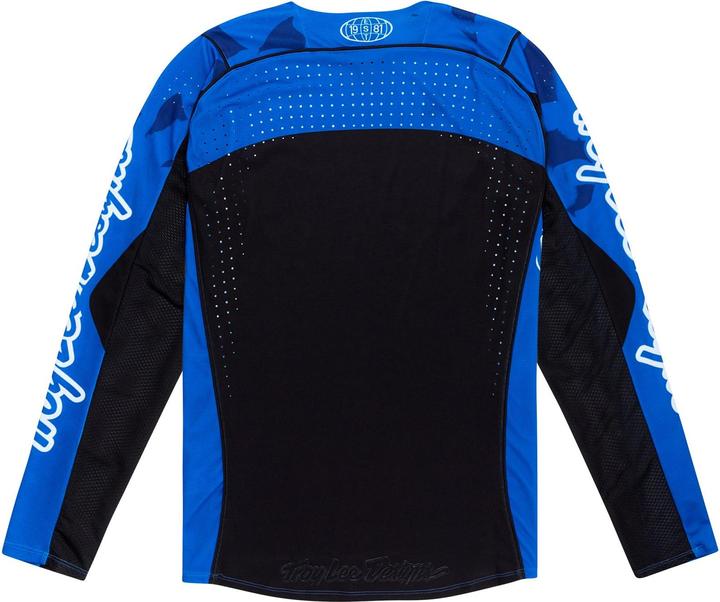 Actual product image Troy Lee Designs SE Pro Jersey, Blotted, bright blue, L (L)
