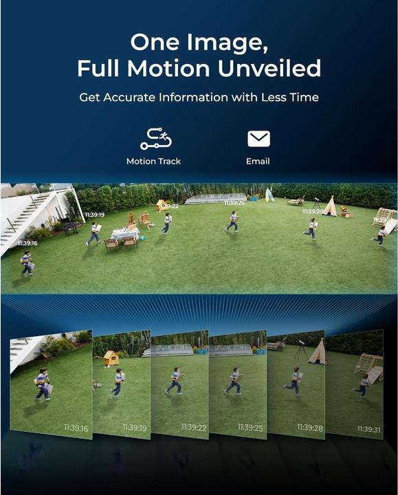 Actual product image Reolink Duo Series P750-16MP (7680 x 2160 pixels)