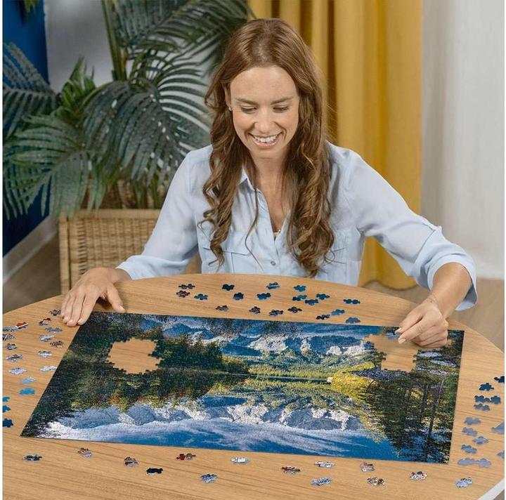 Immagine prodotto Ravensburger Lago Eibsee con monti Wetterstein e Zugspitze (1000 pezzi)