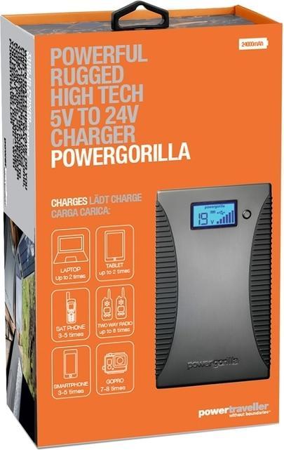 Productafbeelding Powertraveller Powergorilla Multi-Voltage Lader (24000 mAh, 88.80 Wh)