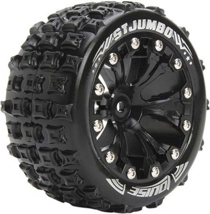 Actual product image Louise st-jumbo soft incl. rims black 1/2 offset 12mm stadium truck 2,8 (2)