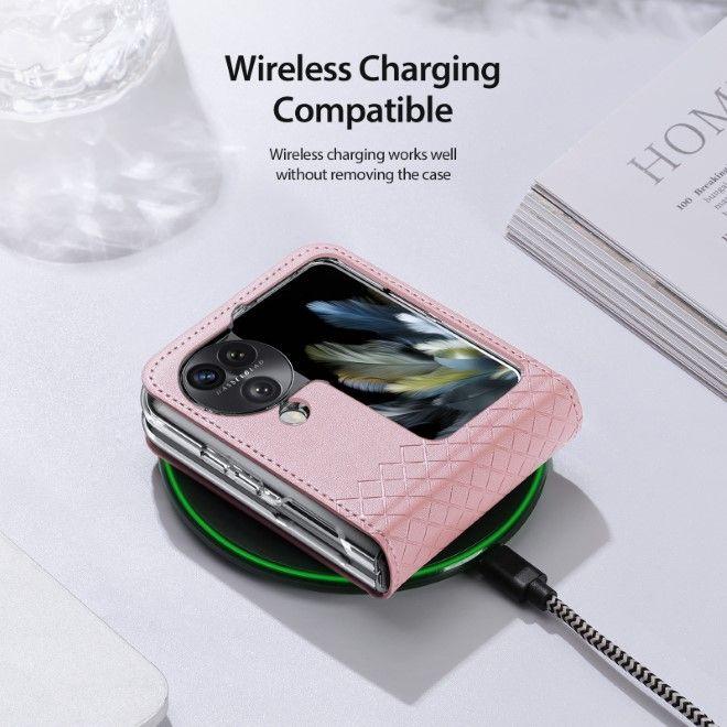 Produktbild Dux Ducis Bril Series Leder Hülle (Oppo Find N3 Flip)