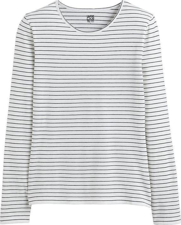 La Redoute Collections Matrosenshirt mit langen Ärmeln (S)
