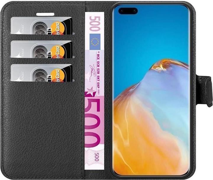 Actual product image Cadorabo Book with stand function cover (Huawei P40 Pro+)