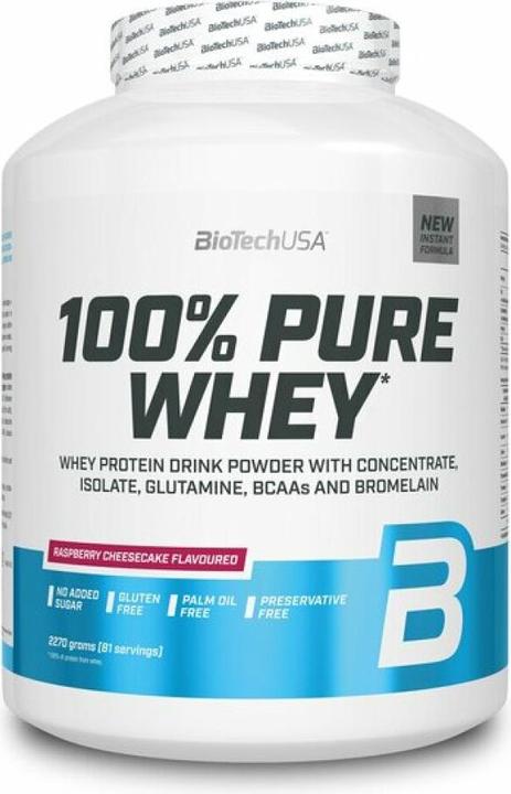 Biotech USA 100 Pure Whey (Erdbeere, 1 Stk., 2270 g)