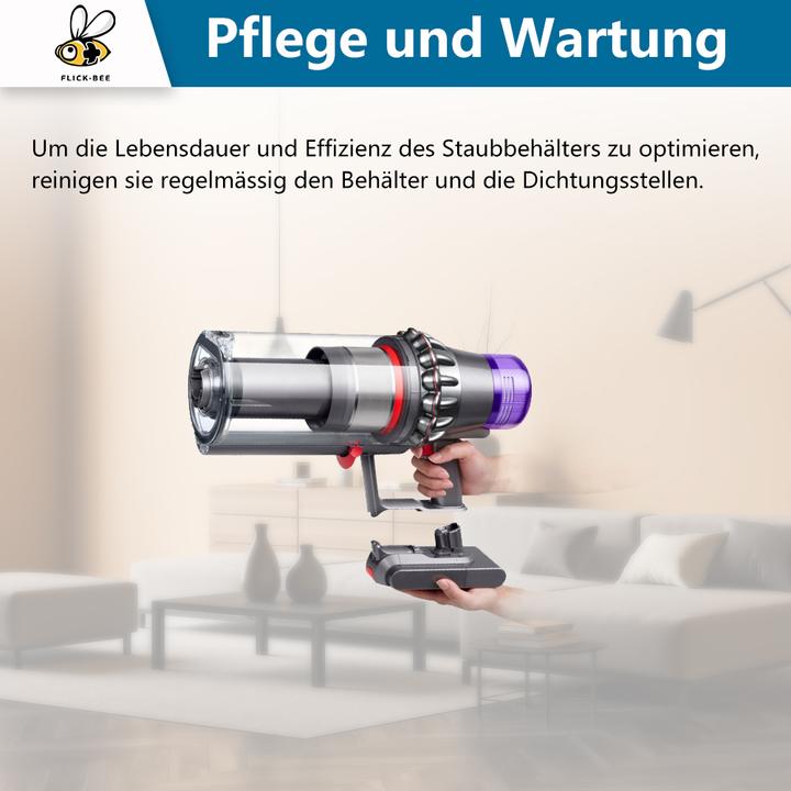Produktbild Flickbee Staubbehälter für V11 & V15 - ersetzt 965443-01