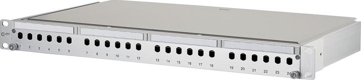 Metz Connect 1502200100-E - ST - Alluminio - Montaggio a rack - 1U (Pannello patch)
