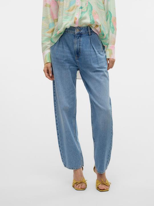 Immagine prodotto Vero Moda VMETNA Hohe Taille Barrel Fit Jeans Straight-Fit (W25/L30)