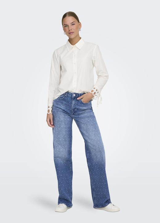 Immagine prodotto Only ONLJUICY Hohe Taille Weiter Beinschnitt Jeans Jeans mit weitem Bein (W29/L32)