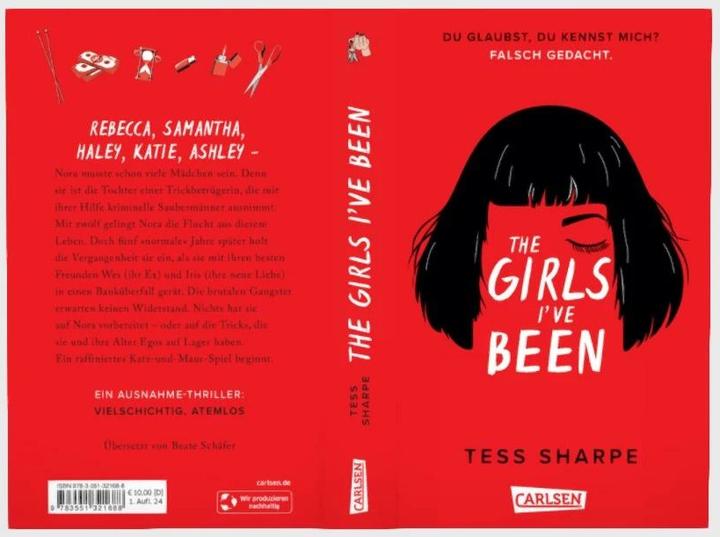 Produktbild The Girls I've Been (Tess Sharpe, Deutsch)