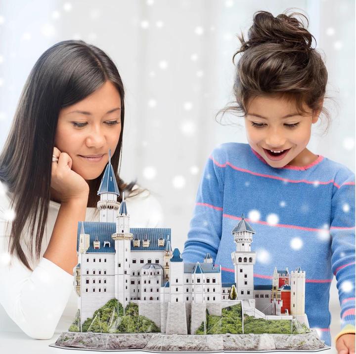Actual product image Cubicfun 3D Puzzle Schloss Neuschwanstein 121 Teile (121 pieces)