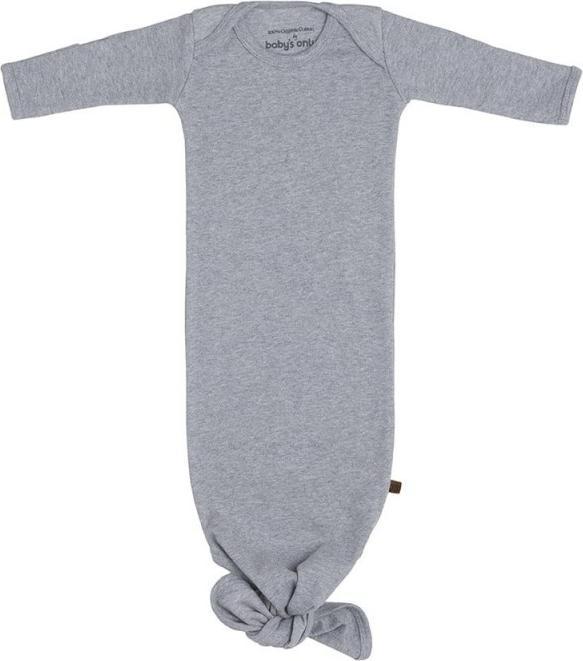 Baby's only Babys only geknoteter Strampler, Melange Grau, Grösse 50/56 (50)