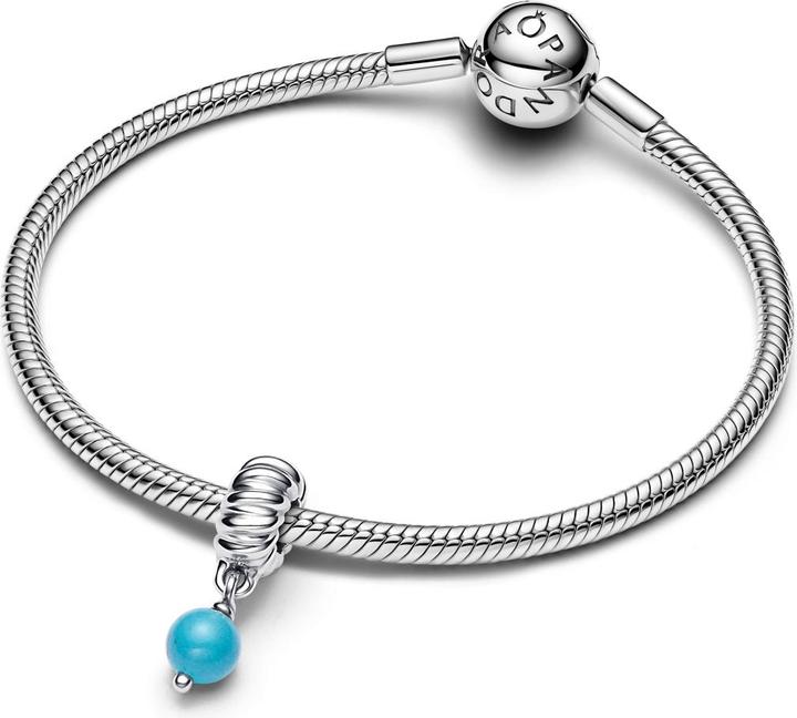 Image du produit Pandora Charm pendentif de couleur turquoise (Argent 925)