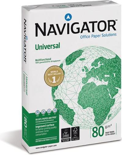 Immagine prodotto Navigator Carta per fotocopie Universal FSC, A3, 80 g/m (80 g/m², 500 x, A3)