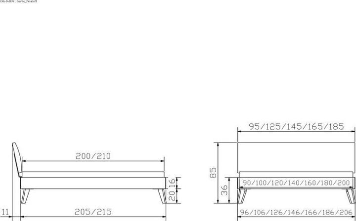 Produktbild Hasena Pesaro (180 x 200 cm)