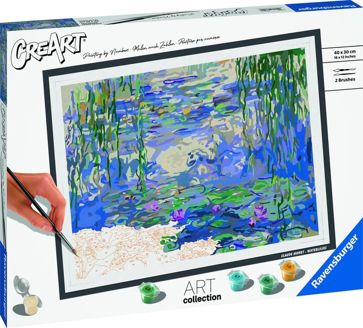 Produktbild Ravensburger CreArt Collection: Waterlilies (Monet)