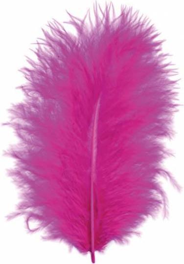Produktbild Glorex Marabu-Federn pink