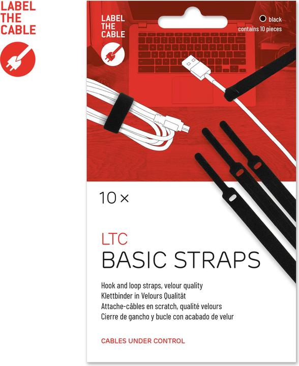 Produktbild Label-the-cable Power Klettbinder (Klettkabelbinder, 170 mm, 10 Stk.)