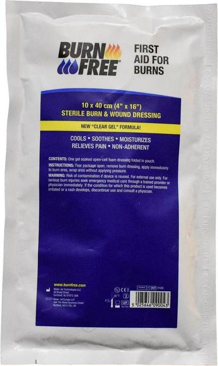 BurnFree Wundauflage-Kompresse 10x40cm