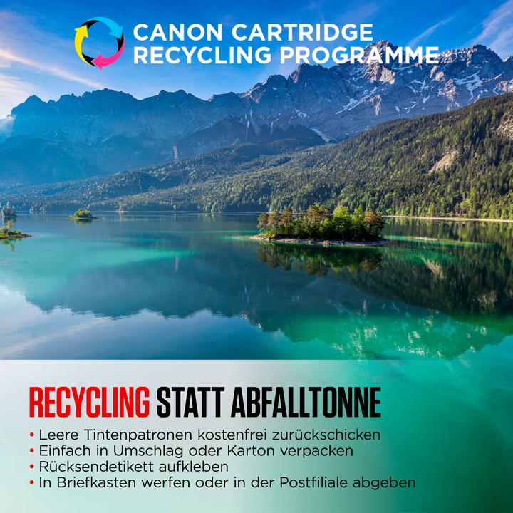 Actual product image Canon PG-540/CL-541 Ink Cartridge PVP (M, FC, C, Y)