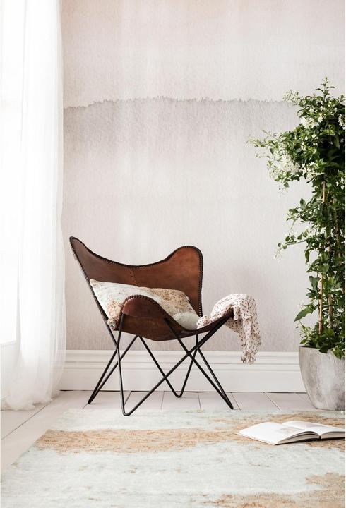 Actual product image Kare Design Armchair Butterfly Brown Eco