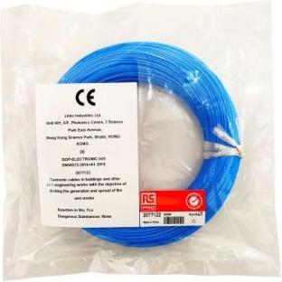 Produktbild Rs Pro Schaltdraht / 0,08 mm², 28 AWG, Blau ETFE isoliert, 50m (50 m)
