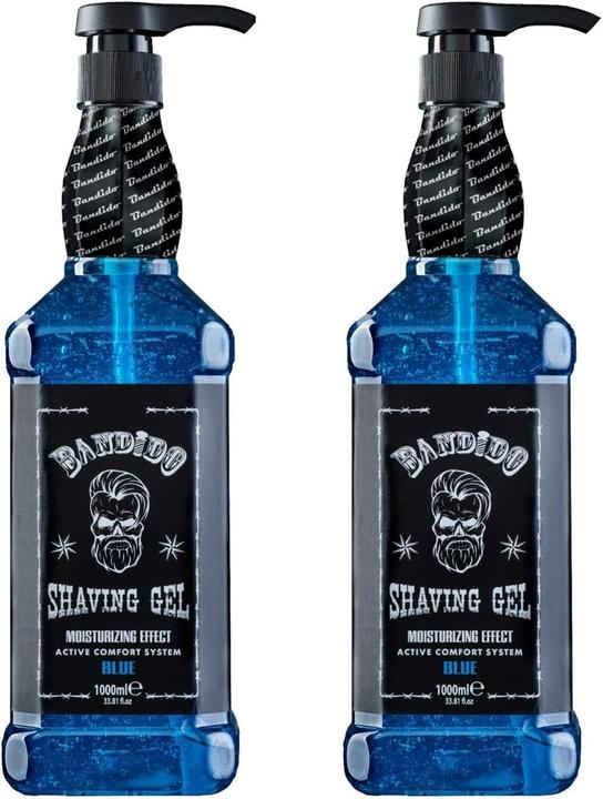 Bandido 2er-Pack Rasiergel-Set für Männer (2000 ml, Rasiergel)