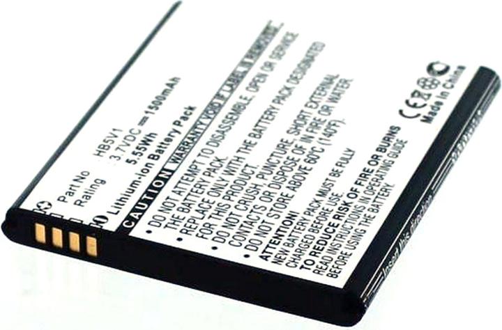 Actual product image AGI 42860 - Battery - Huawei - Ascend Y300-0100 - Black - Lithium-Ion (Li-Ion) - 1500
