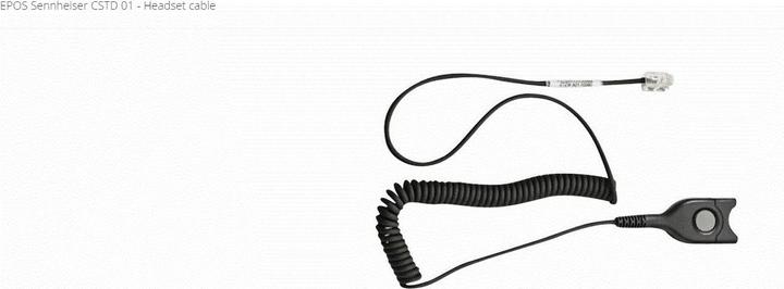 Produktbild EPOS SENNHEISER CSTD 01 Standard headset connection cable with EasyDisconnect to Modular Plug RJ 9