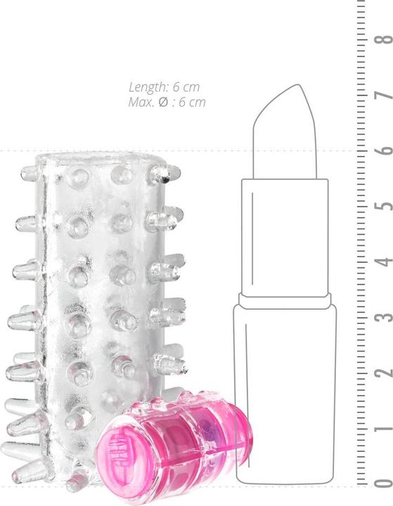 Actual product image Easytoys Vibrating penis sleeve (6 cm)