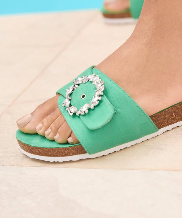 Immagine prodotto Joe Browns Jewelled Buckle Slider Sandals (37)