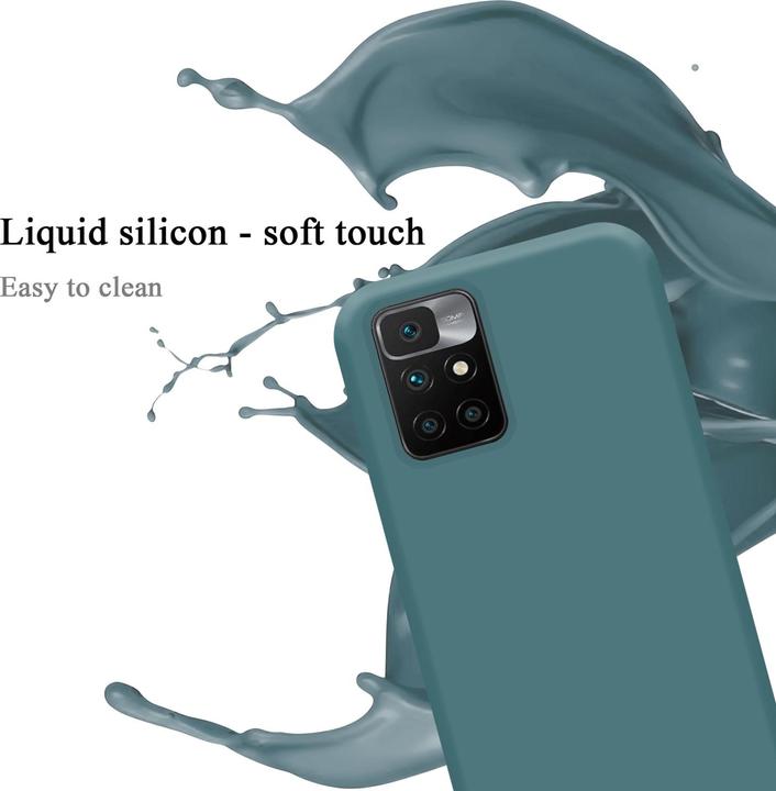Actual product image Cadorabo TPU Liquid Silicone Case Cover (Xiaomi Redmi 10)