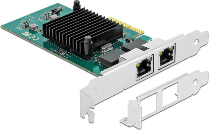 Delock PCI Express x4 card 2 x RJ45 Gigabit LAN i82576 (Ethernet, RJ45)