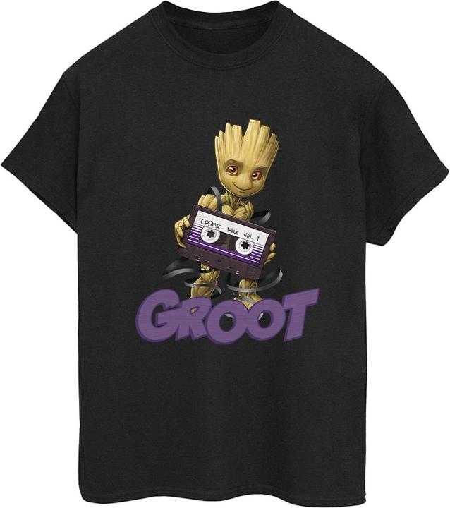 Immagine prodotto Guardians of the Galaxy Groot Casette Maglietta Ampia Donna (XXL)