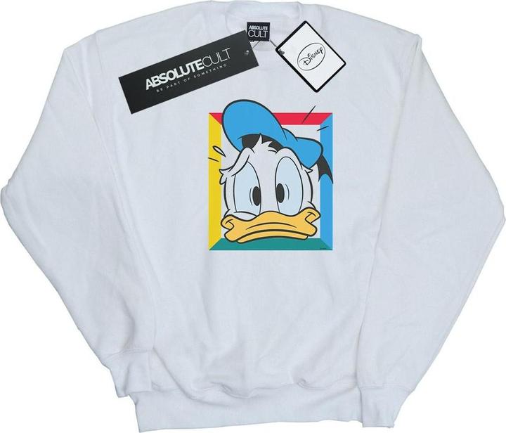 Actual product image Disney Mens Donald Duck Panicked Sweatshirt (M)