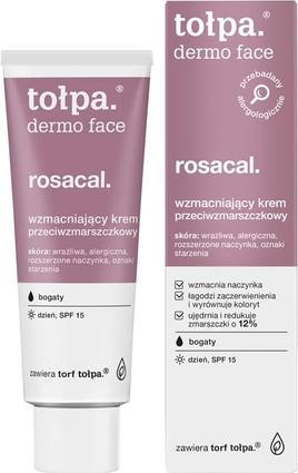 Tołpa Dermo Face Rosacal Anti-Falten Tagescreme 40ml (40 ml, Tagescreme, SPF 15)
