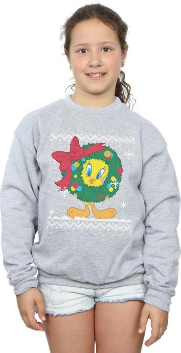 Image du produit Looney Tunes - Sweat TWEETY PIE CHRISTMAS FAIR ISLE - Fille (152, 158)