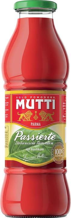 Mutti Passierte Tomatensauce Passata Basilikum 700 g (1040 g)
