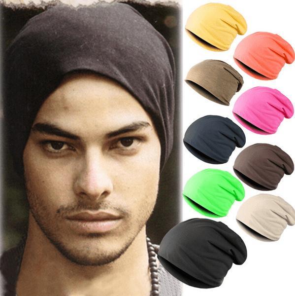 Produktbild JTI Dünne Beanie im Baggy-Stil - Hellbraun