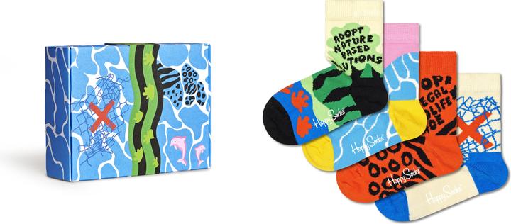 Actual product image Happy Socks WWF Kids Gift Set (pack of 4, 28 - 31)
